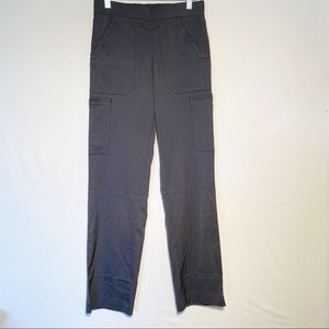 Spread Good Cheer Scrub Pants Womens‎ Size XS Gray Multiple Pockets Medical